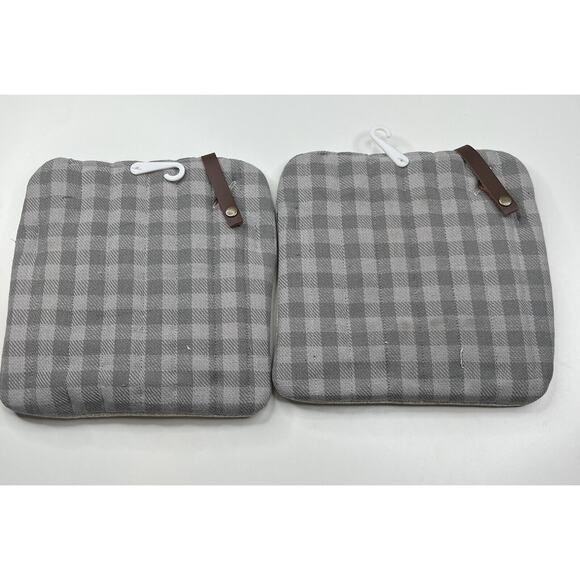 NWT For A Well Dressed Kitchen Pocket Oven Mitt 8”x8” Gray Cow Rooster - Picture 2 of 5